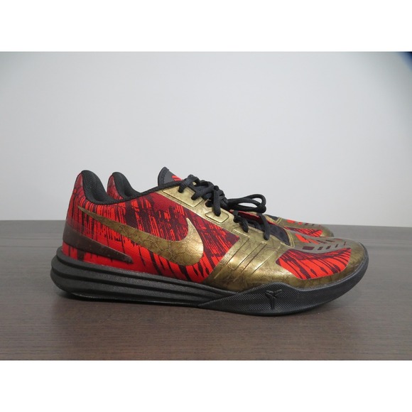 Nike Other - Nike Kobe Mentality Shoes Mens 11 Iron Man Red Gold Gym Sneakers 704942-008